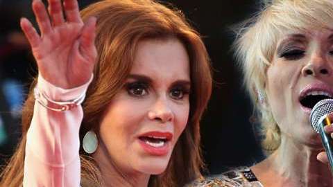 Lucía Mendez y Yuri.