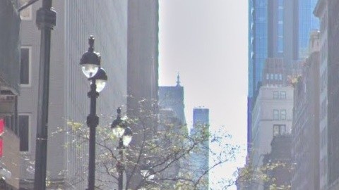 El sobre fue recibido en 275 Madison Avenue