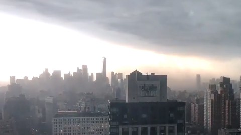 Captura de "time-lapse" desde el Empire State en Nueva York.