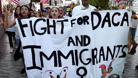 La lucha por DACA sigue en los tribunales al tiempo que las calles y en el Congreso Getty Images