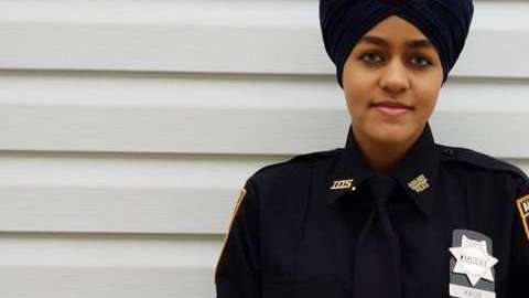 La oficial de policia auxiliar Gursoch Kaur.