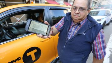 Taxista Robert Calero, 69, con muchas multas de TLC.