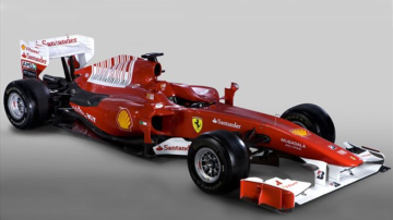 Un Ferrari... con calcomanías.