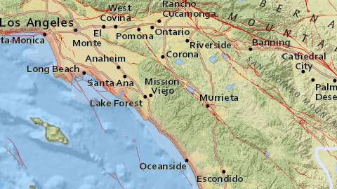 Varios sismos se registraron en San Diego.