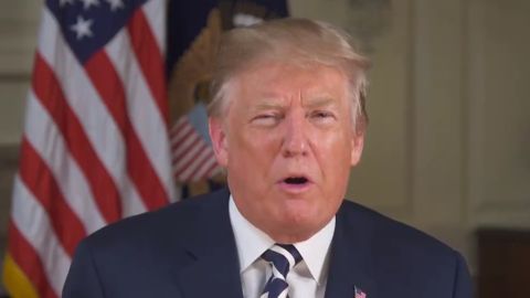 El presidente Trump publicó el video en su cuenta personal de Twitter.