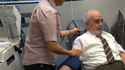 James Harrison ha donado sangre por más de 60 años.