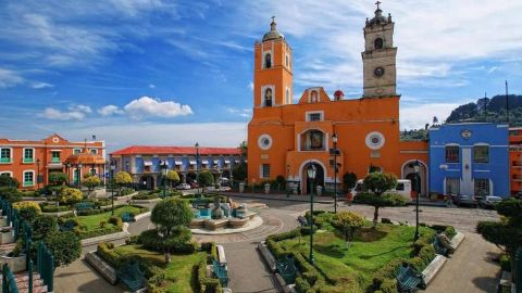 Real del Monte, en México, recuerda a un pueblo de Inglaterra.