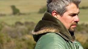 Sergio Lambertucci  estudia los cóndores en la Patagonia. Foto: Gonzalo Ignazi