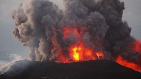 El Santiaguito es uno de los volcanes más activos de Guatemala.