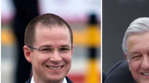 Los tres principales candidatos presidenciales.