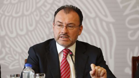 El canciller de México, Luis Videgaray.