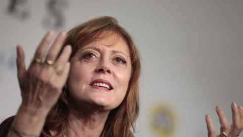 Susan Sarandon estuvo detenida por protestar contra la política migratoria.