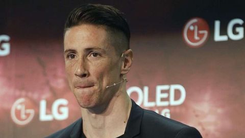 El exjugador del Atlético de Madrid, Fernando Torres. (Foto: EFE/Javier Lizón)