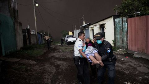 El flujo piroplástico del Volcán de Fuego es altamente peligroso.