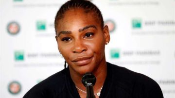 Serena Williams se fue de Roland Garros por lesión. (Foto: EFE/ Guillaume Horcajuelo)