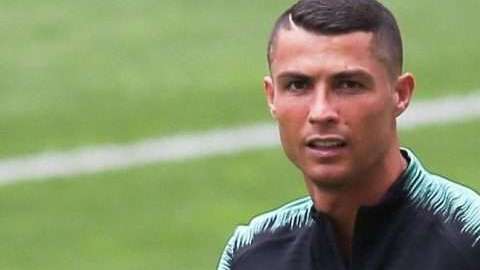 El astro de Portugal Cristiano Ronaldo ve en su hijo a un digno heredero de su legado. (Foto: EFE/ Jose Sena Goulao)