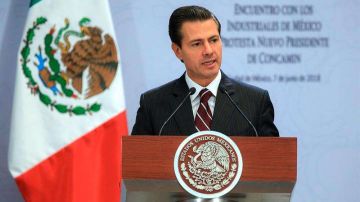 El presidente de México, Enrique Peña Nieto, envió un mensaje tras la designación del Mundial 2026