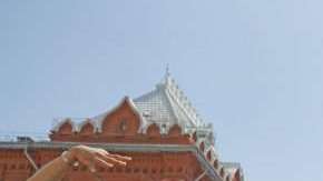 Aficionados mexicanos llenan la Plaza Roja de Moscú antes del partido Alemania-México. (Foto: EFE/LavandeIra jr)