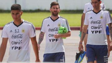 Leo Messi y Argentina tienen una cita histórica. EFE