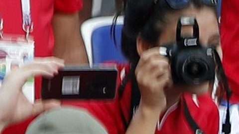 Felipe Baloy en la celebración con su gente. EFE/EPA/FRANCK ROBICHON