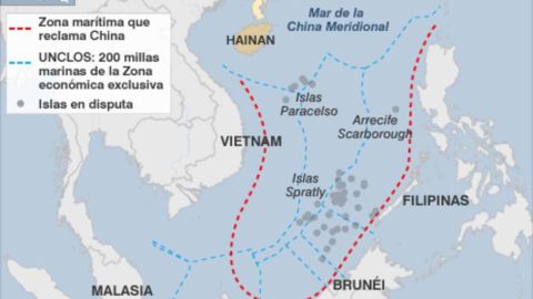 Pekín ha estado transformando las islas en bases militares.