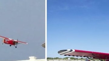 La avioneta normalmente cumple funciones publicitarias