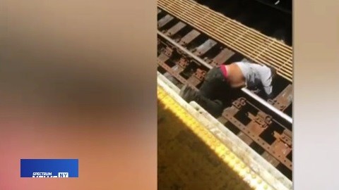 Un video captó el peligroso momento