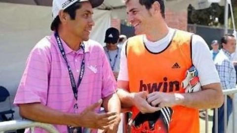 Jorge Campos e Iker Casillas coincidieron en el Congreso de la FIFA