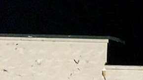 Los daños de la tormenta parecen causados por un tornado.