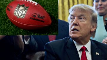 Trump dice que cancela la recepción al campeón de la NFL por la polémica del himno