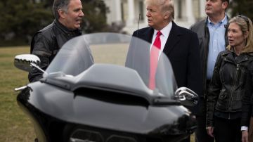 En febrero de 2017, Matthew Levatich, CEO de Harley-Davidson, se reunió con el presidente Trump.