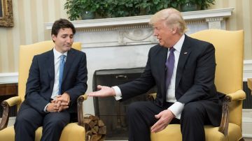 Lejos quedaron los días de aquel primer encuentro amistoso entre Trudeau y Trump.