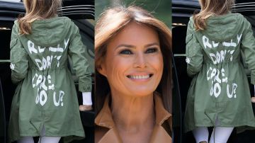 Melania visitó a menores inmigrantes separados de sus padres