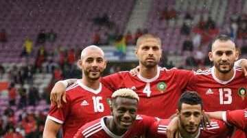 La selección de Marruecos que participará en Rusia 2018. (Foto: Fabrice COFFRINI / AFP/Getty Images)