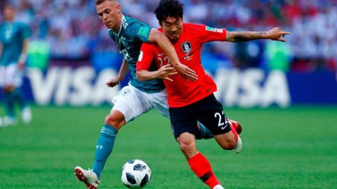 El Alemania-Corea fue una misión imposible para los daltónicos.