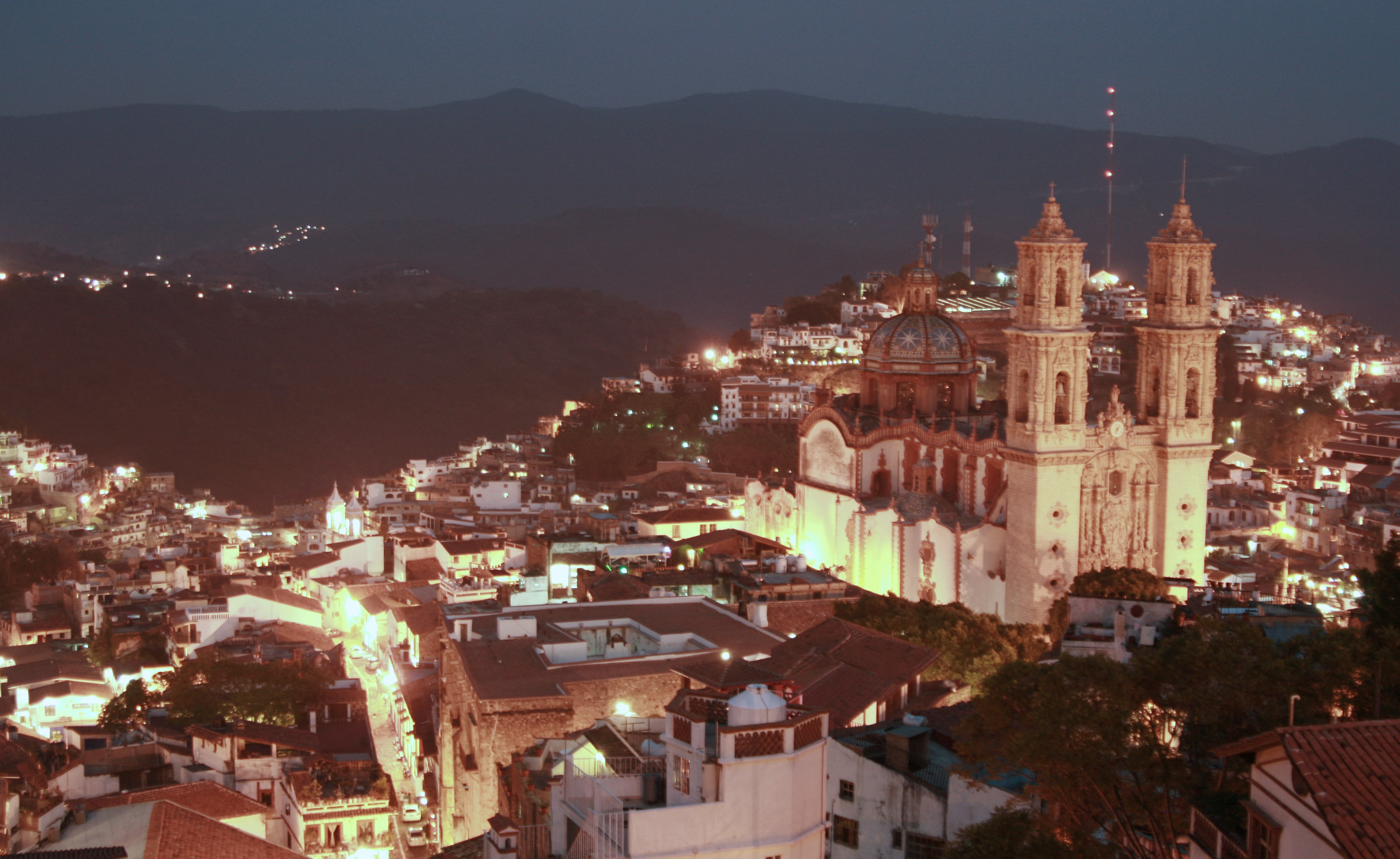Imagen de Taxco en la niche, Guerrero, Mexico.
