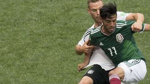 Carlos Vela dio un partidazo ante Alemania en el Estadio Luzhniki. (Foto: Imago7)