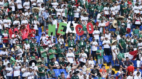 La afición mexicana se comportó a la altura en el Arena Rostov