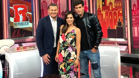 Alan Tacher, Karina Banda y Danilo Carrera