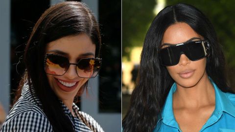 Kim Kardashian y Emma Coronel.