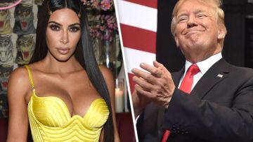 Kim Kardashian tuvo un encuentro con Donald Trump