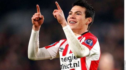 Hirving "Chucky" Lozano ya es campeón con el PSV Eindhoven.