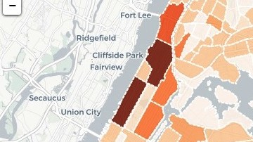 A más oscura la zona, mayor presencia de roedores