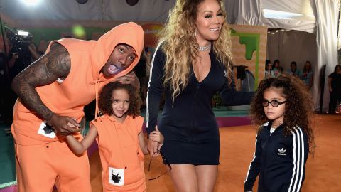 Los hijos de Mariah Carey y Nick Cannon.