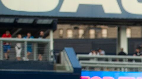 Formación inicial del NYCFC ante Orlando City.