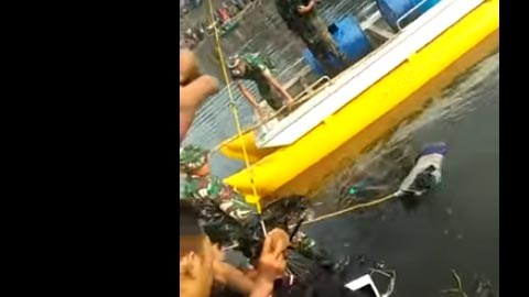 El hallazgo se dio en una competencia de pesca en Indonesia.