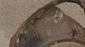 El antes y después de la escultura.