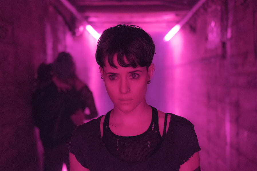 Claire Foy se transformó para el papel de Salander. / Foto: Columbia Pictures