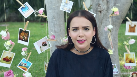La YouTuber mexicana, Yuya.