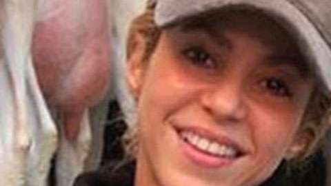 Shakira y sus hijos.